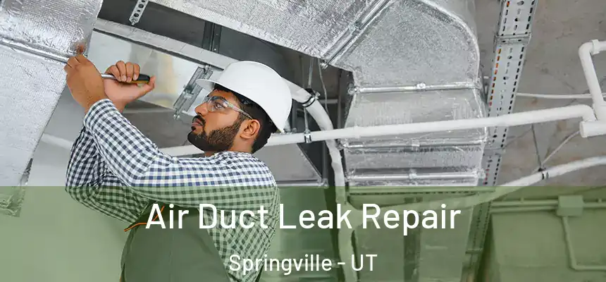 Air Duct Leak Repair Springville - UT