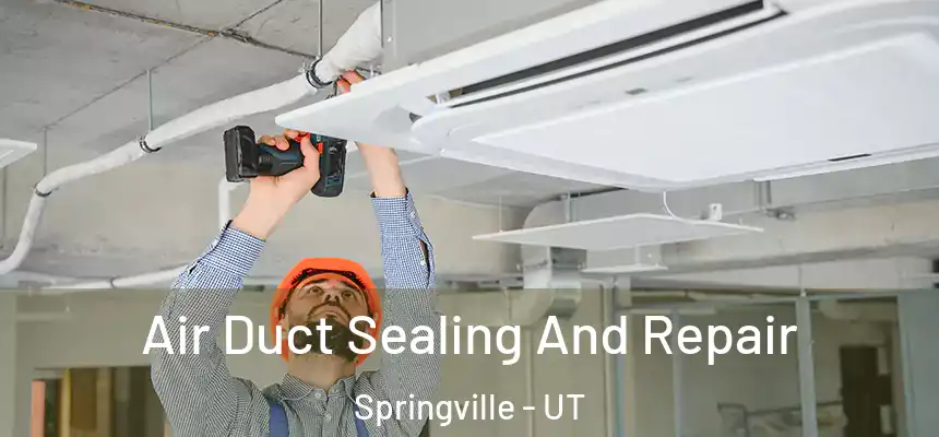 Air Duct Sealing And Repair Springville - UT
