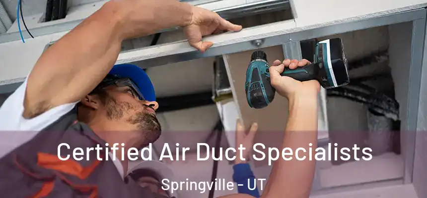  Certified Air Duct Specialists Springville - UT