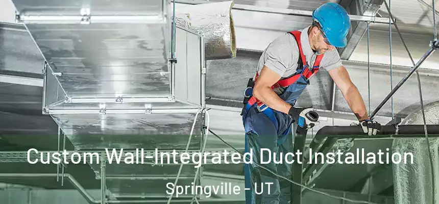  Custom Wall-Integrated Duct Installation Springville - UT