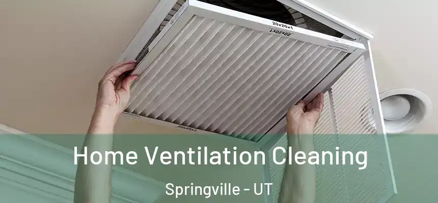  Home Ventilation Cleaning Springville - UT