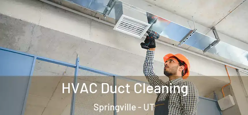  HVAC Duct Cleaning Springville - UT